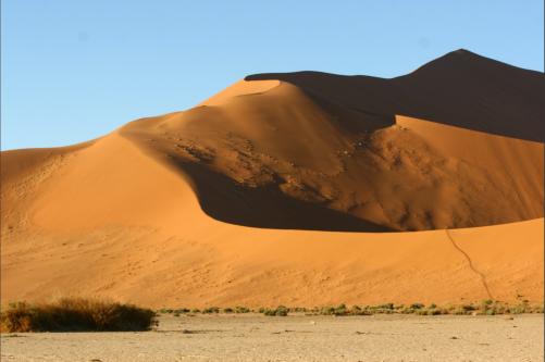 big daddy sand dunes - super tough to climb it